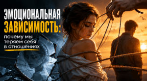 Эмоциональная зависимость: почему мы теряем себя в отношениях