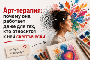 Арт-терапия: почему она работает даже для тех, кто относится к ней скептически